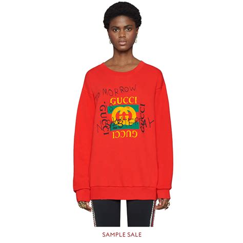 red gucci sweatshirt fake|gucci coco capitan sweatshirt.